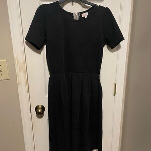 LuLaRoe Black Textured Dress